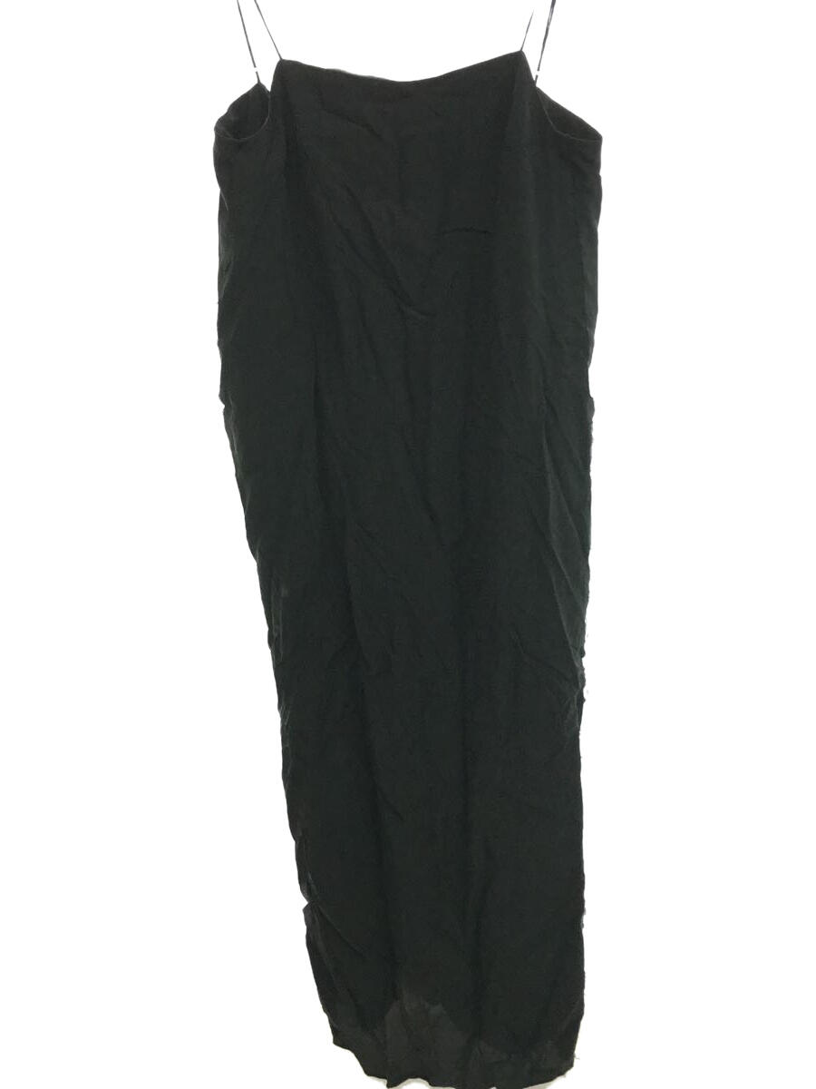 【中古】Plage◆キャミワンピース/38/--/BLK/無地/Narrow Cami ドレス【レディースウェア】