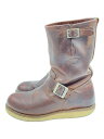 【中古】RED WING◆エンジニアブーツ・エンジニア/US9.5/BRW【シューズ】