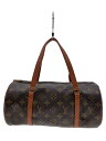 【中古】LOUIS VUITTON◆1)パピヨン30_モノグラム・キャンバス_BRW/PVC/ブラウン【バッグ】
