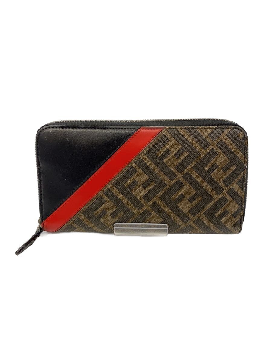 【中古】FENDI◆長財布/ナイロン/総柄/レディース【服飾雑貨他】