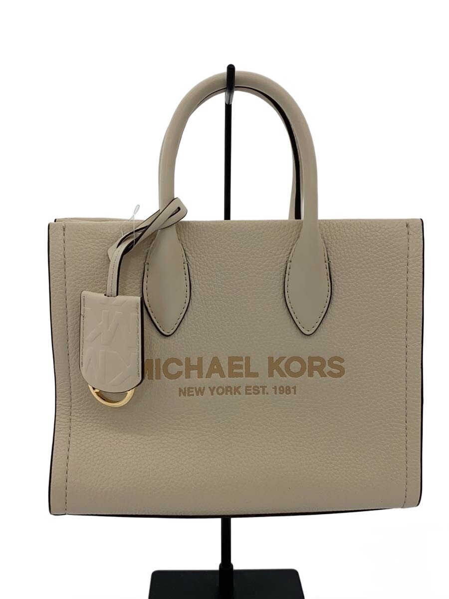 Rakuten - 【中古】MICHAEL KORS◆ハンドバッグ/レザー/CRM/35S2G7ZC5L【バッグ】