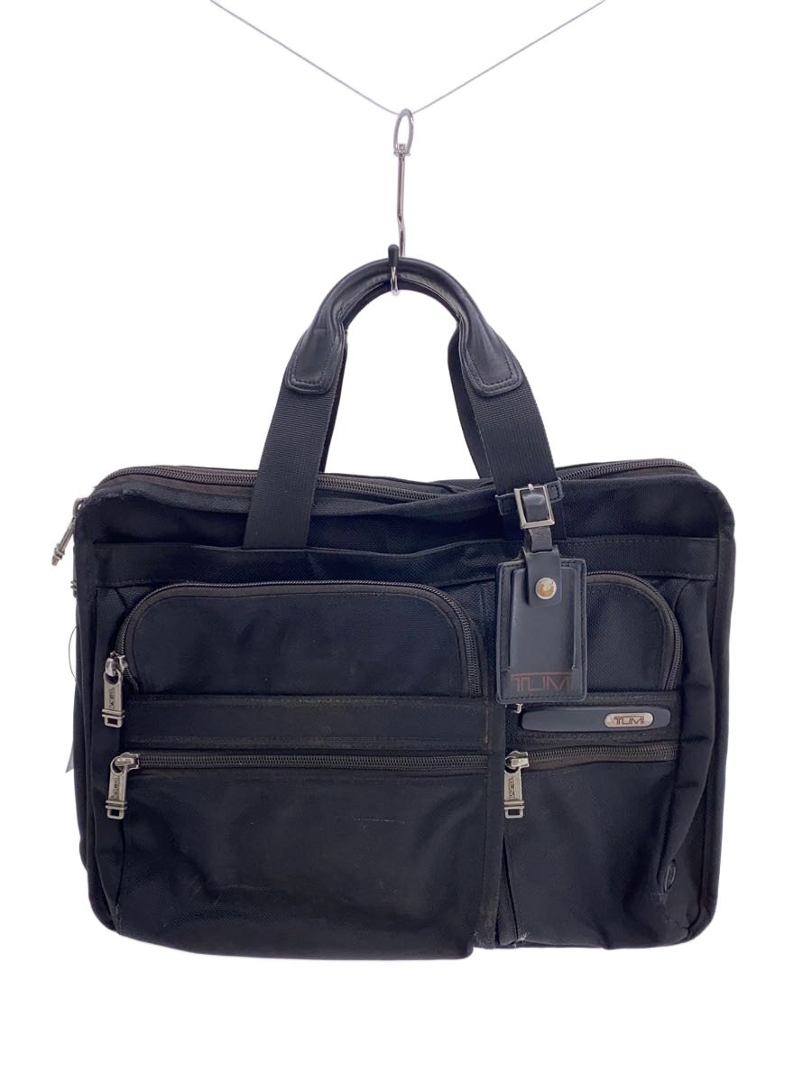 TUMI - 【中古】TUMI◆2WAYブリーフケース/ナイロン/ブラック/263141D4/汚れ有/トゥミ【バッグ】