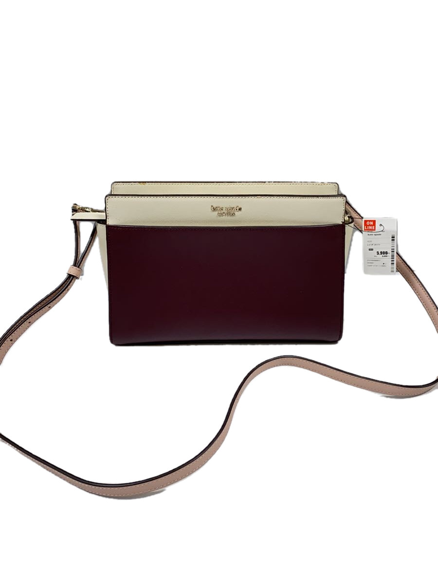 【中古】kate spade new york◆ショルダーバッグ/--/BRD【バッグ】