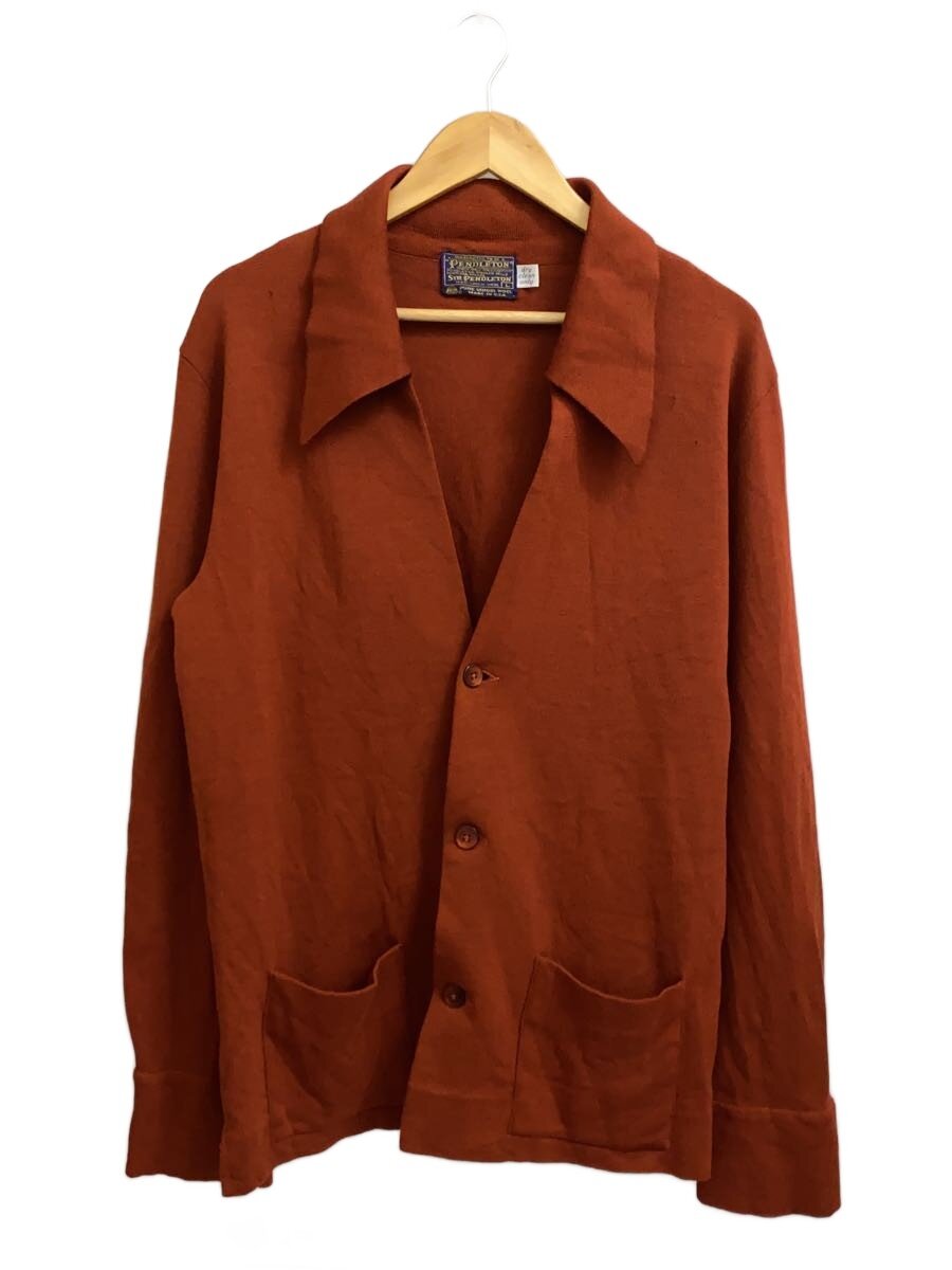 PENDLETON: ウール ボタン カーディガン ブラウン L PENDLETON ペン 
