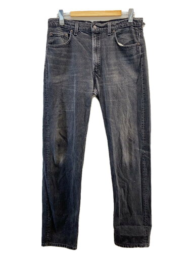 【中古】Levi’s◆90s/505/後染め/ループ千切れ有り/ボトム/36/デニム/BLK【メンズウェア】 【中古】Levi’s◆90s/505/後染め/ループ千切れ有り/ボトム/36/デニム/BLK【メンズウェア】