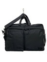 【中古】PORTER◆ブリーフケース/BLACK BEAUTY/BLK/無地【バッグ】