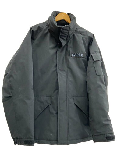【中古】AVIREX◆ジャケット/XL/ポリエステル/BLK/6182211【メンズウェア】 【中古】AVIREX◆ジャケット/XL/ポリエステル/BLK/6182211【メンズウェア】