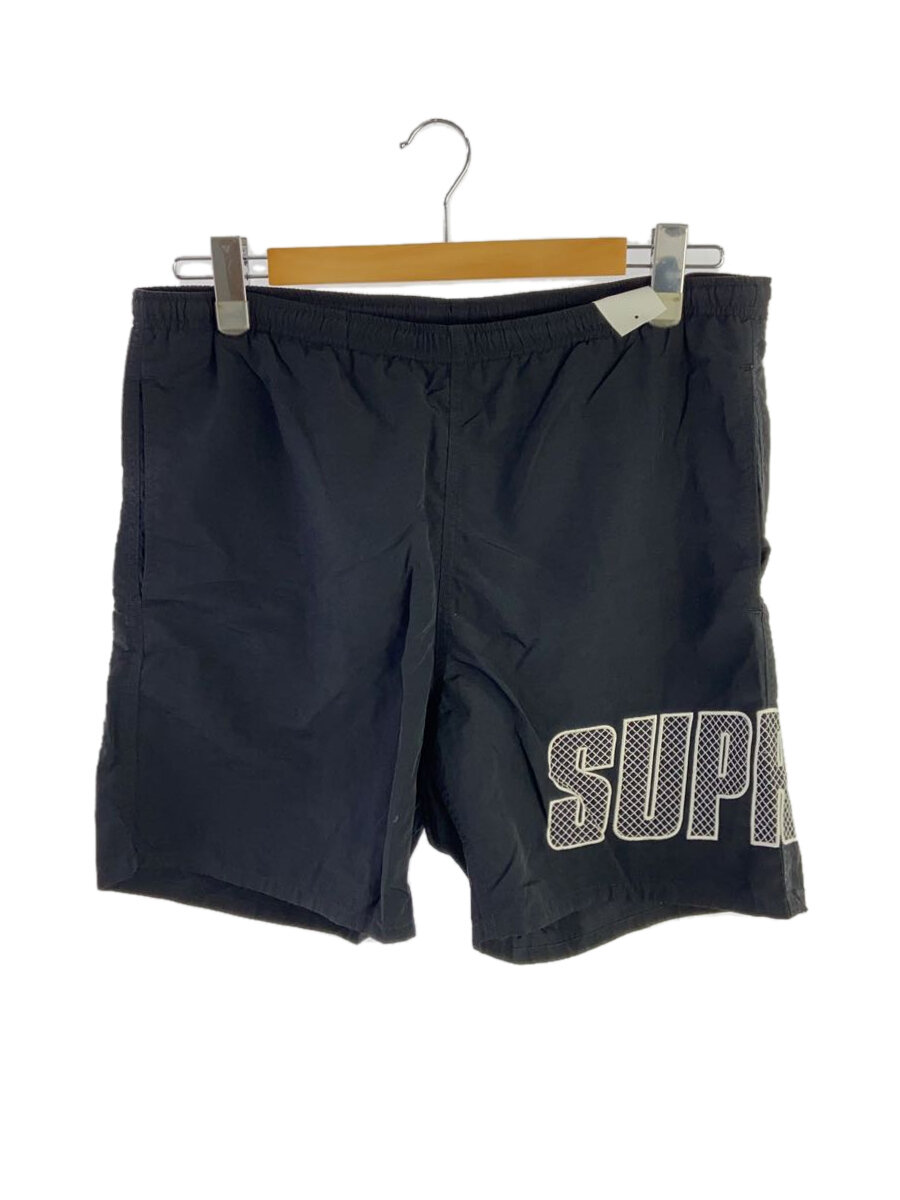 【中古】Supreme◆ショートパンツ/S/ナイロン/BLK【メンズウェア】