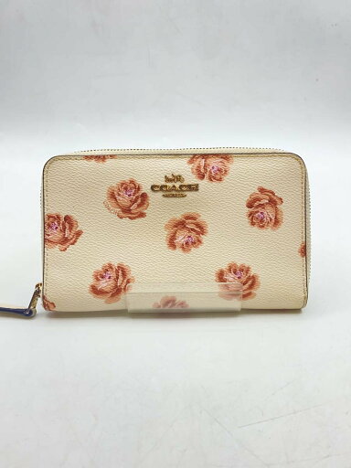 【中古】COACH◆長財布/PVC/IVO/花柄/レディース/D1881【服飾雑貨他】 【中古】COACH◆長財布/PVC/IVO/花柄/レディース/D1881【服飾雑貨他】