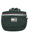 【中古】TOMMY HILFIGER◆ウエストバッグ/--/BLK/TLXCSSTK56【バッグ】