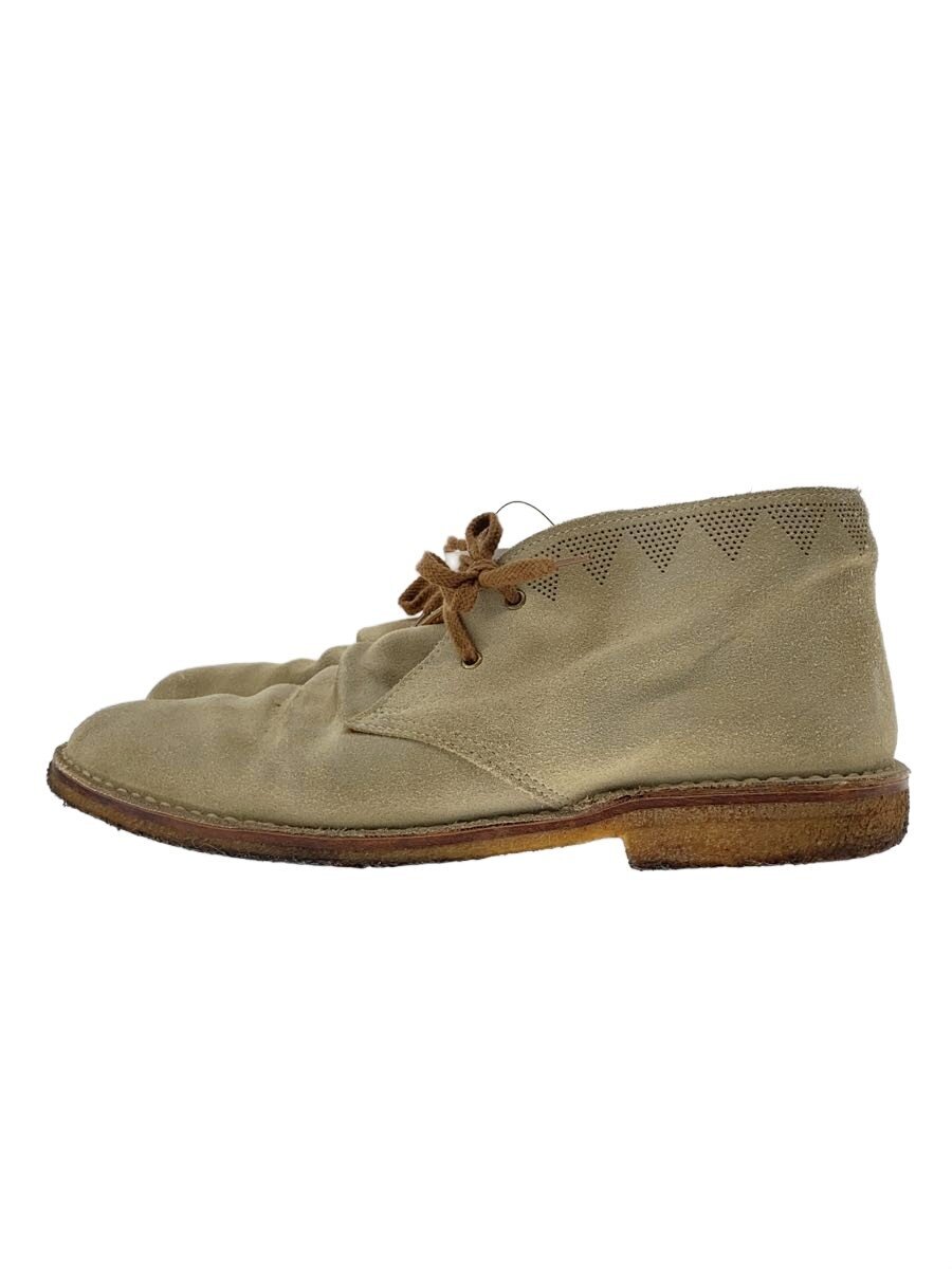 【中古】GOLDEN GOOSE◆チャッカブーツ/42/BEG/スウェード【シューズ】