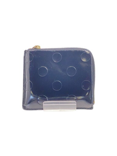 【中古】Wallet COMME des GARCONS◆コインケース/エナメル/BLK/ドット/メンズ//【服飾雑貨他】 【中古】Wallet COMME des GARCONS◆コインケース/エナメル/BLK/ドット/メンズ//【服飾雑貨他】
