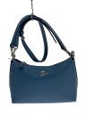 【中古】COACH◆ショルダーバッグ/レザー/BLU/CE584【バッグ】