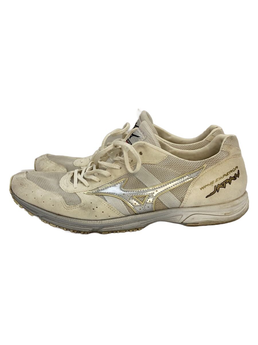 【中古】MIZUNO◆ランニングシューズ/ウェーブエンペラージャパン 4/WHT/U1GD192004【スポーツ】