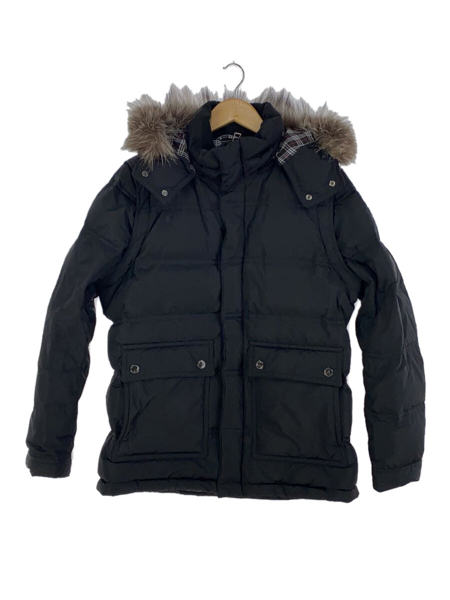 【中古】BLACK LABEL CRESTBRIDGE◆ダウンジャケット/LL/ポリエステル/BLK/無地/51F27-227-07【メンズウェア】