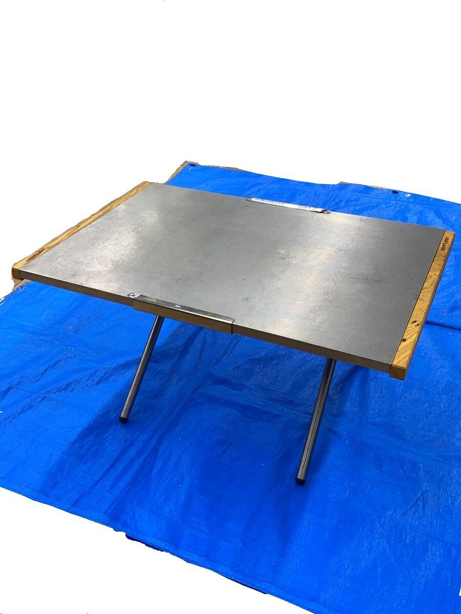 【中古】UNIFLAME◆焚き火テーブル ラージ/テーブル/SLV【スポーツ】