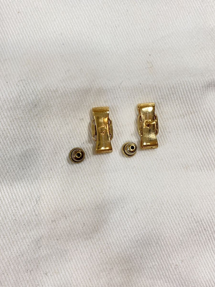 【中古】Salvatore Ferragamo◆VARA/ピアス/リボン/GLD/レディース【服飾雑貨他】