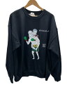 【中古】WACKO MARIA◆スウェット/XL/--/BLK【メンズウェア】(4)