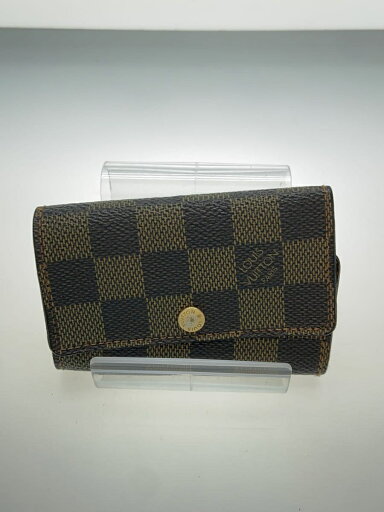 【中古】LOUIS VUITTON◆ミュルティクレ6_ダミエ・エベヌ_BRW/--/BRW/レディース【服飾雑貨他】 【中古】LOUIS VUITTON◆ミュルティクレ6_ダミエ・エベヌ_BRW/--/BRW/レディース【服飾雑貨他】