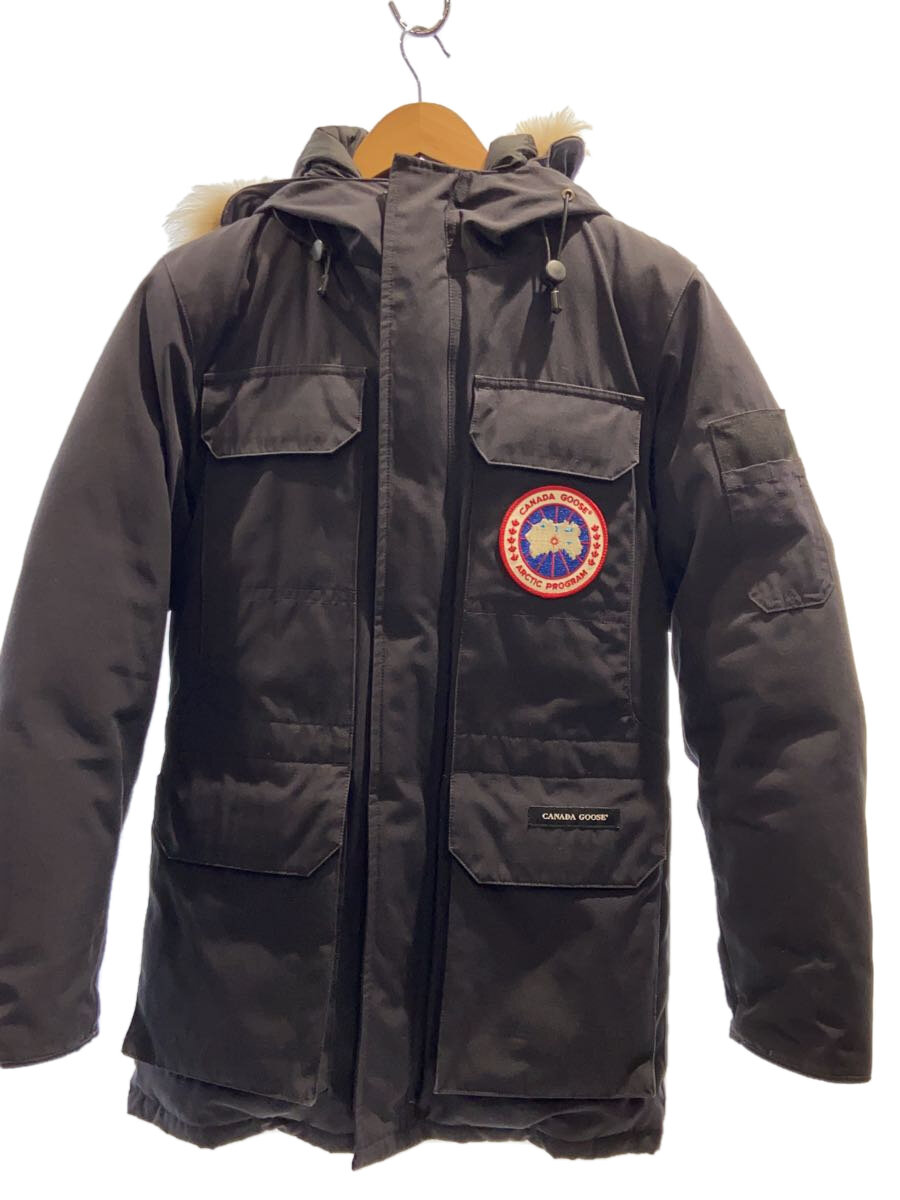 【中古】CANADA GOOSE◆ダウンジャケット/S/ポリエステル/BLK/4567JM R【メンズウェア】