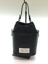 【中古】Maison Margiela◆ショルダーバッグ/レザー/BLK/無地/S56WG0081【バッグ】(4)