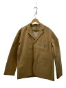 【中古】Carhartt◆ジャケット/L/ポリエステル/BEG/無地/I030620【メンズウェア】