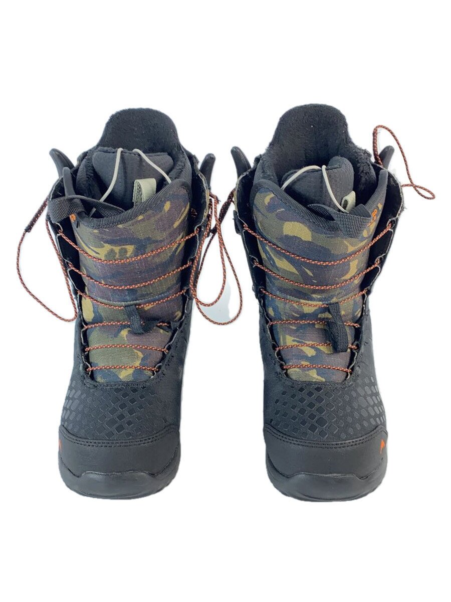 【中古】BURTON◆スノーボードブーツ/22cm/シューレース/BLK【スポーツ】