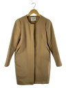 【中古】Deuxieme Classe◆コート/38/ウール/BEG/無地/14-020500-4040-3-0【レディースウェア】(4)