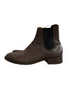 【中古】BEAUTY&YOUTH UNITED ARROWS◆サイドゴアブーツ/--/BRW【シューズ】