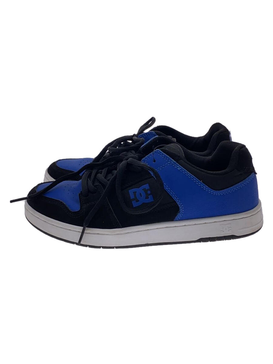 【中古】DC SHOES◆ローカットスニーカー/27cm/BLU/ADYS100765【シューズ】