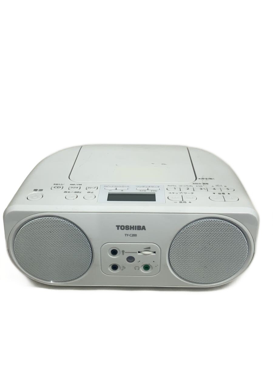 【ブランド】TOSHIBA 【ブランドカナ】トウシバ 【型番】 【程度】B 【カラー】 【キーワード】　　 2026/08/02 セカンドストリート越谷レイクタウン店 【3311】【中古】TOSHIBA◆CDラジオ TY-C200【家電・ビジュアル・オーディオ】 ブランド TOSHIBA 型番 カラー 実寸（cm） 【ラジカセ】 幅：24 / 高さ：10 / 奥行：21 【その他】 その他サイズ：/ 商品は　セカンドストリート越谷レイクタウン店の店頭にて販売しております。商品に関するお問合わせは、お電話(TEL:048-990-3588)にて、問合わせ番号：2333116909966をお伝えください。 配送方法やお支払い方法に関するお問い合わせは、サポートセンターまでご連絡をお願いします。 ※お電話の対応は営業時間内のみとなります。お問い合わせフォームでお問い合わせの際はご注文番号をご記入下さい この商品に関する出品店舗からのコメント 1汚れ有り付属品:電源コード電池別売り