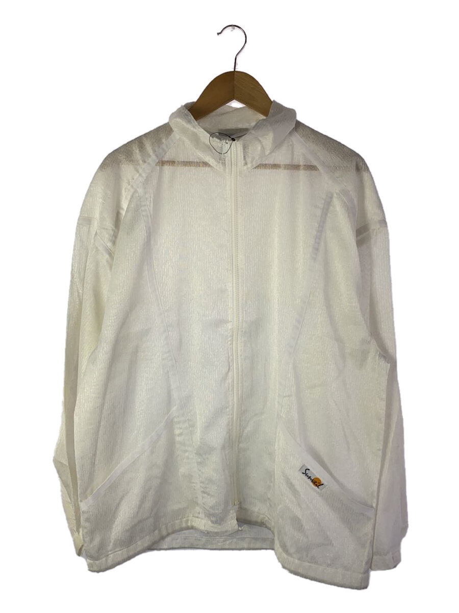 【中古】ジャケット/M/ポリエステル/WHT/無地/SUNWEAR/80s【メンズウェア】