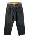 【中古】ULTERIOR◆ボトム/3/コットン/BLK/無地/ULPJ05-KA194-S//【メンズウェア】(4)