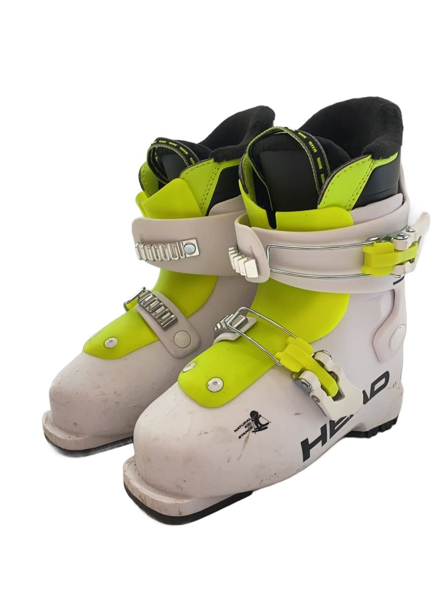 【中古】HEAD◆スキーブーツ/--/WHT/ジュニア/20-20.5cm【スポーツ】