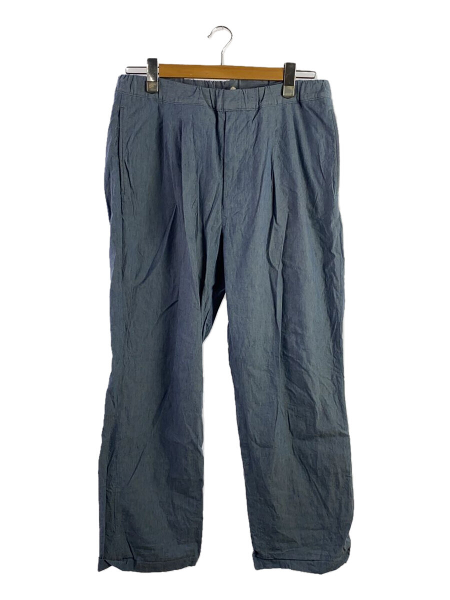 【中古】IS-NESS◆ストレートパンツ/M/レーヨン/BLU/30sspjm002 RELAX PANTS【メンズウェア】