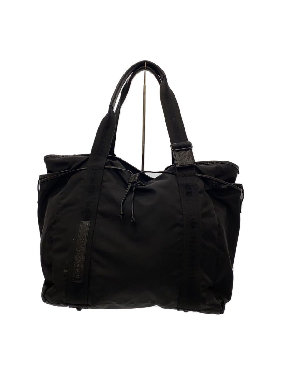 【中古】Orobianco◆トートバッグ/--/BLK/無地【バッグ】