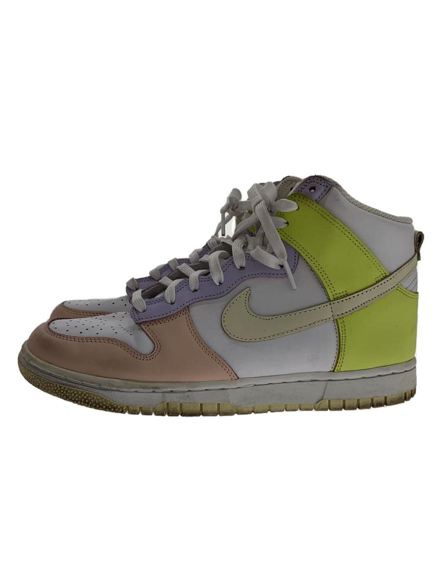 【中古】NIKE◆DUNK HIGH_ダンク HIGH/26.5cm/WHT//【シューズ】