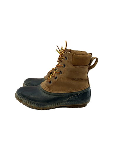 【中古】SOREL◆ブーツ/27cm/キャメル/レザー/1424351224【シューズ】 【中古】SOREL◆ブーツ/27cm/キャメル/レザー/1424351224【シューズ】