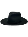 【中古】TAKAHIROMIYASHITA TheSoloist.◆nobled hat./velvet ribbon./ハット/M/BLK/メンズ/0014AW23【服飾雑貨他】(4)