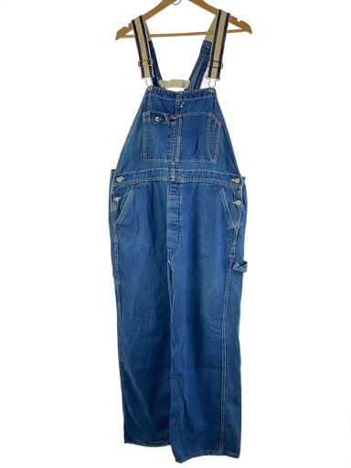 【中古】Madewell◆ガチャポケ/オーバーオール/--/デニム/IDG【メンズウェア】 【中古】Madewell◆ガチャポケ/オーバーオール/--/デニム/IDG【メンズウェア】