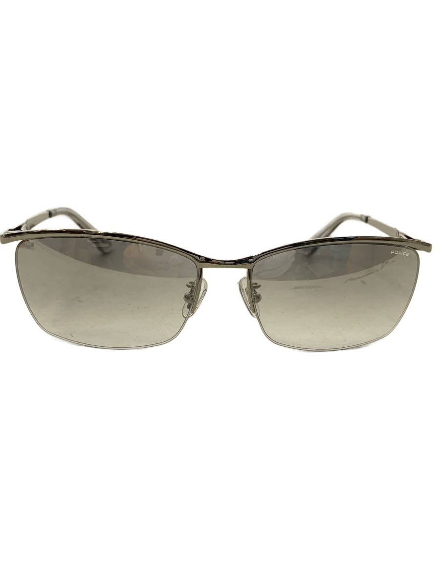 【中古】POLICE◆サングラス/SLV/CLR/メンズ/SPLQ05...(4.0)