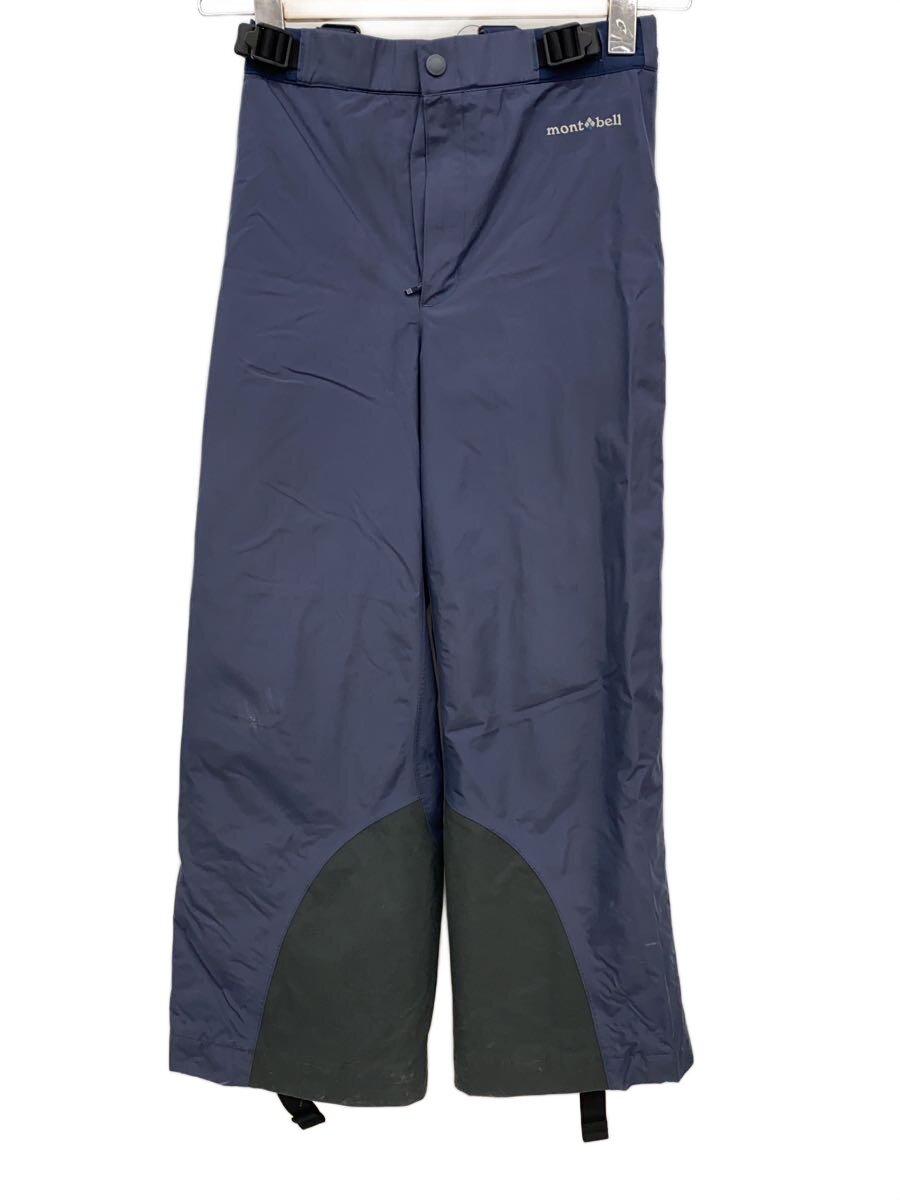 【中古】mont-bell◆130cm/キッズパンツ/アルパインパンツ ウェアー/ブルー/1102442【スポーツ】