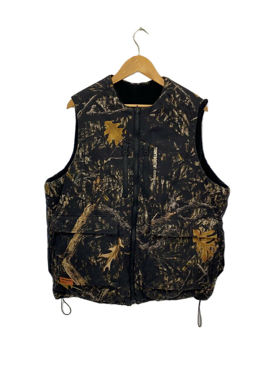 TIGHTBOOTH PRODUCTION BULLET CAMO REVERSIBLE VEST