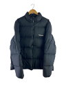 【中古】Timberland◆ダウンジャケット/XL/ポリエステル/BLK【メンズウェア】