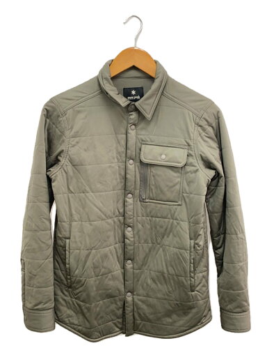 【中古】snow peak◆ダウンジャケット/XS/ポリエステル/GRY/無地/SW-15AU002【メンズウェア】 【中古】snow peak◆ダウンジャケット/XS/ポリエステル/GRY/無地/SW-15AU002【メンズウェア】