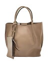 【中古】GIANNI CHIARINI◆TWENTY/トートバッグ/レザー/BEG/無地【バッグ】(4)