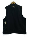 【中古】S.F.C (STRIPES FOR CREATIVE)◆NYLON PULLOVER VEST/ナイロンベスト/XL/ナイロン/BLK【メンズウェア】