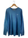 【中古】NIKE◆長袖Tシャツ/L/コットン/BLU【メンズウェア】(4)