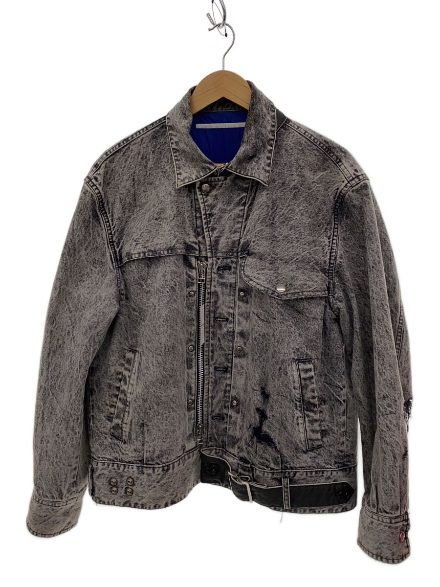 【中古】Tamme◆Gジャン/--/デニム/GRY/23A0107BK【メンズウェア】