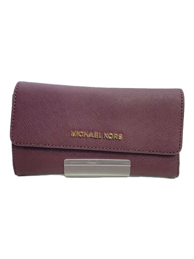 【中古】MICHAEL KORS◆長財布/レザー/BRD/レディース/35S8GTVF7L【服飾雑貨他】 【中古】MICHAEL KORS◆長財布/レザー/BRD/レディース/35S8GTVF7L【服飾雑貨他】